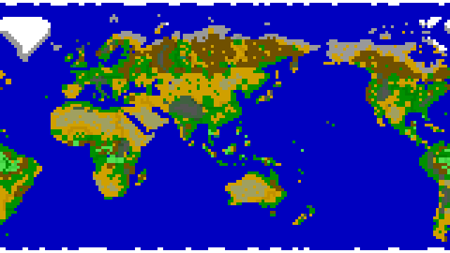 Earth map