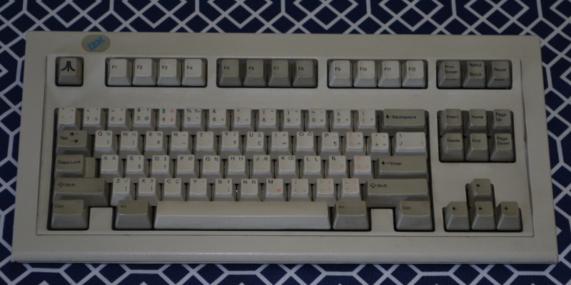 IBM Model M SSK keyboard.
