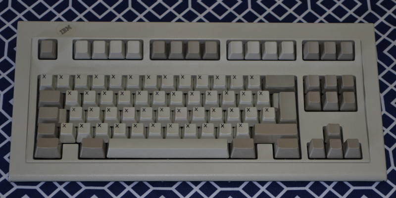 IBM Model M SSK keyboard.