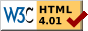 HTML 4.01 ESTRICTO VÁLIDO