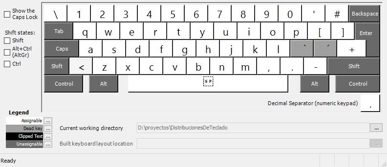 [distribución de nuevo teclado italiano - modo base]