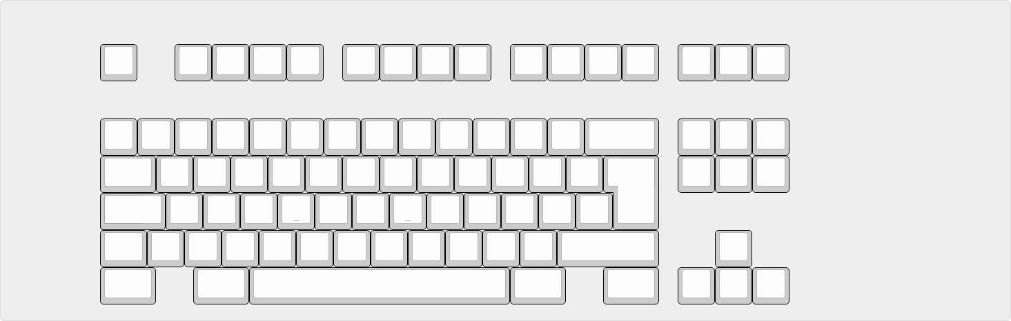 Form factor: tenkeyless.