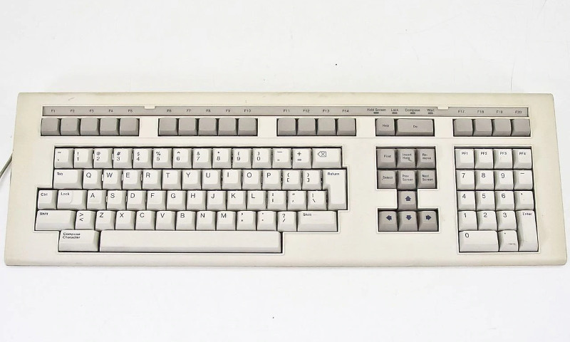 DEC LK201 keyboard.