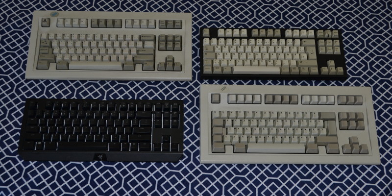 Four keyboards, one form factor.