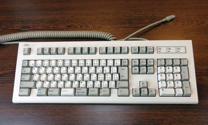 IBM 5576-002 keyboard.