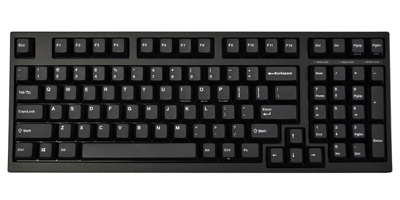 Leopold FC980M keyboard.