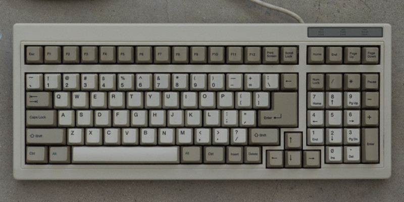 Unikey KB-6551 keyboard.