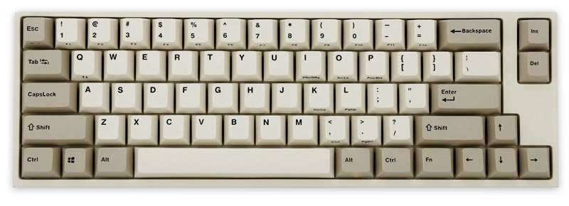 Leopold FC660M keyboard.