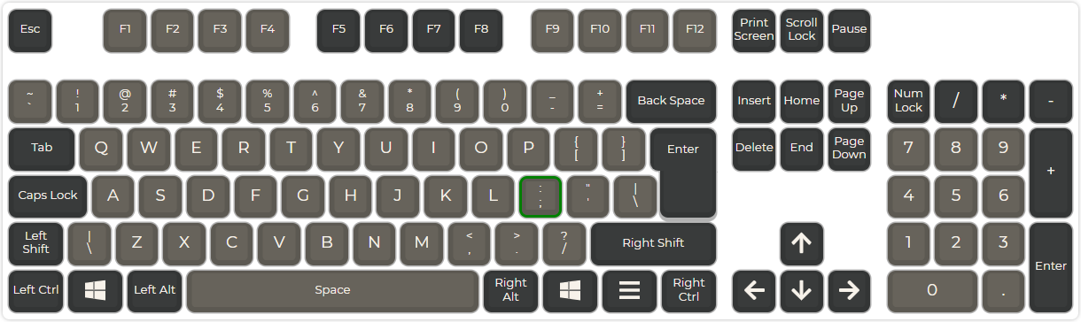 Vista del QMK Configurator.