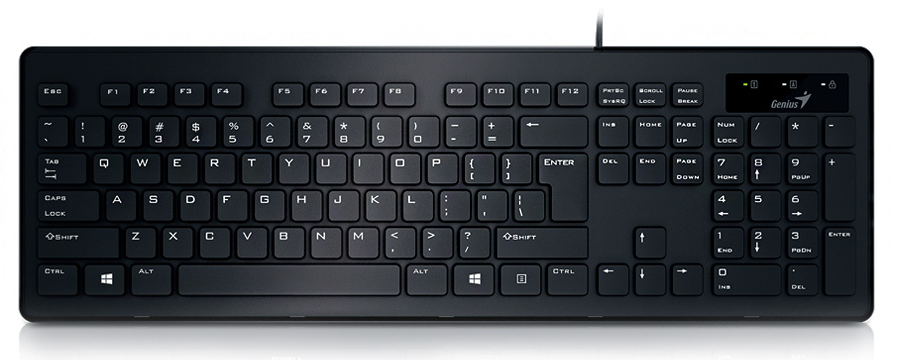 Teclado ANSISO, distribución de teclado inglés (Estados Unidos).